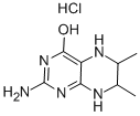 2-AMINO-6,7-DIMETHYL-4-HYDROXY-5,6,7,8-TETRAHYDROPTERIDINE MONOHYDROCHLORIDE Structural