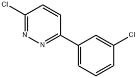 3-CHLORO-6-(3-CHLOROPHENYL)-PYRIDAZINE Structural