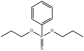 PHENYL-PHOSPHONOTHIOIC ACID DIPROPYL ESTER Structural