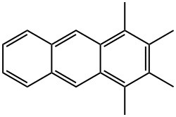 1,2,3,4-TETRAMETHYLANTHRACENE Structural