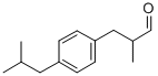 P-ISOBUTYL-ALPHA-METHYLHYDROCINNAMALDEHYDE Structural