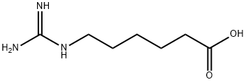 6-GUANIDINOHEXANOIC ACID Structural