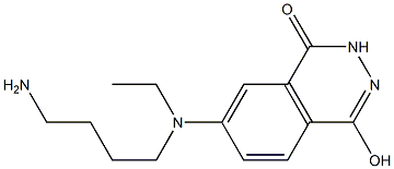N-(4-Aminobutyl)-N-ethylisoluminol Structural