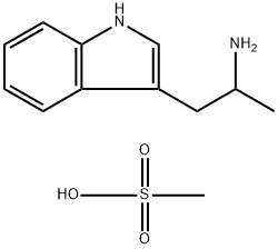 alpha-methyl-1H-indole-3-ethylamine monomethanesulphonate        