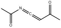 Acetamide, N-(3-oxo-1-butenylidene)- (9CI) Structural