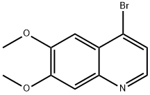 4-BROMO-6,7-DIMETHOXYQUINOLINE Structural