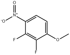 2,3-Difluoro-4-nitroanisole Structural