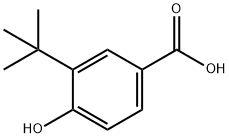 3-TERT-BUTYL-4-HYDROXYBENZOIC ACID Structural