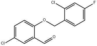 5-CHLORO-2-[(2-CHLORO-4-FLUOROBENZYL)OXY]BENZALDEHYDE