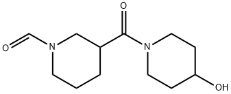 3-(4-HYDROXYPIPERIDINE-1-CARBONYL)PIPERIDINE-1-CARBALDEHYDE