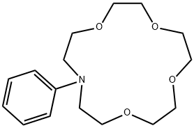 N-PHENYLAZA-15-CROWN 5-ETHER Structural