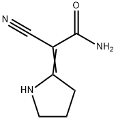 Acetamide,  2-cyano-2-(2-pyrrolidinylidene)- Structural