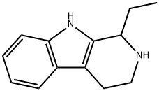 1-ETHYL-2,3,4,9-TETRAHYDRO-1H-BETA-CARBOLINE Structural