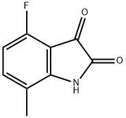 4-Fluoro-7-Methyl Isatin Structural