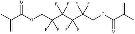 2,2,3,3,4,4,5,5-OCTAFLUORO-1,6-HEXYL DIMETHACRYLATE Structural