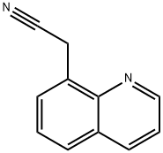 QUINOLIN-8-YLACETONITRILE Structural
