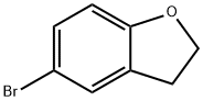 5-Bromo-2,3-dihydro-1-benzofuran Structural