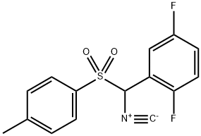 α-Tosyl-(2,5-difluorobenzyl)isocyanide Structural