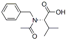 Valine,  N-acetyl-N-(phenylmethyl)- Structural