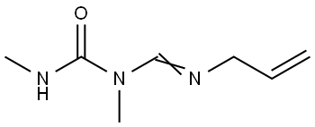 Urea, N,N-dimethyl-N-[(2-propenylimino)methyl]- (9CI) Structural