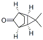 Tricyclo[3.2.1.0(2,4)]octan-8-one, 3,3-dimethyl-, (1alpha,2alpha,4alph a,5alpha)- Structural