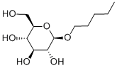 N-AMYL B-D-GLUCOPYRANOSIDE Structural