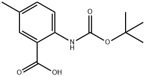 ANTHRANILIC ACID, N-BOC-5-METHYL
 Structural