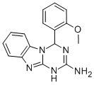 4-(2-METHOXYPHENYL)-1,4-DIHYDRO[1,3,5]TRIAZINO[1,2-A][1,3]BENZIMIDAZOL-2-AMINE