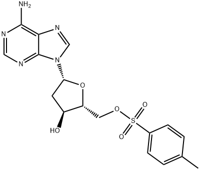 5'-TOSYL-2'-DEOXYADENOSINE Structural