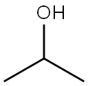 Isopropyl alcohol Structural Picture