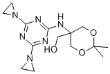 5-{[4,6-bis(1-aziridinyl)-1,3,5-triazine-2-yl]amino]-2-2-dimehtyl-1,3-dioxane-5-methanol