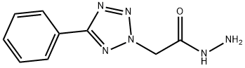 (5-PHENYL-TETRAZOL-2-YL)-ACETIC ACID HYDRAZIDE Structural