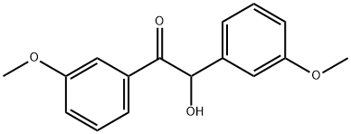 3,3'-DIMETHOXYBENZOIN Structural