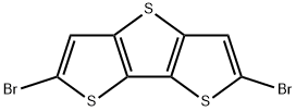 2,6-Dibromodithieno[3,2-b:2',3'-d]thiophene Structural