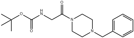 (2-[4-BENZYL-PIPERAZIN-1-YL]-2-OXO-ETHYL)-CARBAMIC ACID TERT-BUTYL ESTER