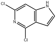 4,6-DICHLORO-1H-PYRROLO-[3,2-C]-PYRIDINE Structural