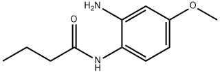 N-(2-amino-4-methoxyphenyl)butanamide Structural