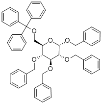 BENZYL 2,3,4-TRI-O-BENZYL-6-O-TRIPHENYLMETHYL-ALPHA-D-GLUCOPYRANOSIDE