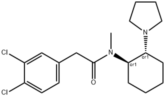 trans-(-3,4-Dichloro-N-methyl-N-[2-(1-pyrrolidinyl)cyclohexyl]benzeneacetamidehydrochloride