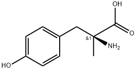 ALPHA-METHYL-L-P-TYROSINE Structural