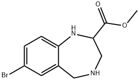 7-BROMO-2,3,4,5-TETRAHYDRO-1H-BENZO[E][1,4]DIAZEPINE-2-CARBOXYLIC ACID METHYL ESTER
