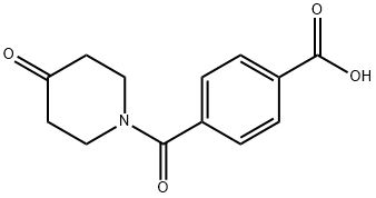 N-(4-CARBOXYLIC)BENZOYL-4-PIPERIDONE
 Structural