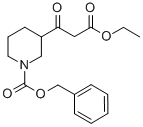 3-(2-ETHOXYCARBONYL-ACETYL)-PIPERIDINE-1-CARBOXYLIC ACID BENZYL ESTER