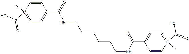 dimethyl 4,4'-[1,6-hexanediylbis(iminocarbonyl)]bisbenzoate Structural