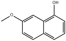 7-METHOXY-1-NAPHTHOL Structural