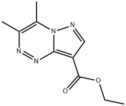 3,4-Dimethylpyrazolo[5,1-c][1,2,4]triazine-8-carboxylic acid ethyl ester