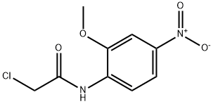 2-Chloro-N-(2-methoxy-4-nitro-phenyl)-acetamide Structural