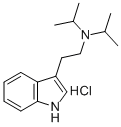 N,N-Diisopropyltryptaminehydrochloride Structural