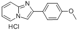 2-(p-Methoxyphenyl)imidazo(1,2-a)pyridineHCl