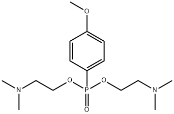 4-Methoxyphenylphosphonic acid bis[2-(dimethylamino)ethyl] ester